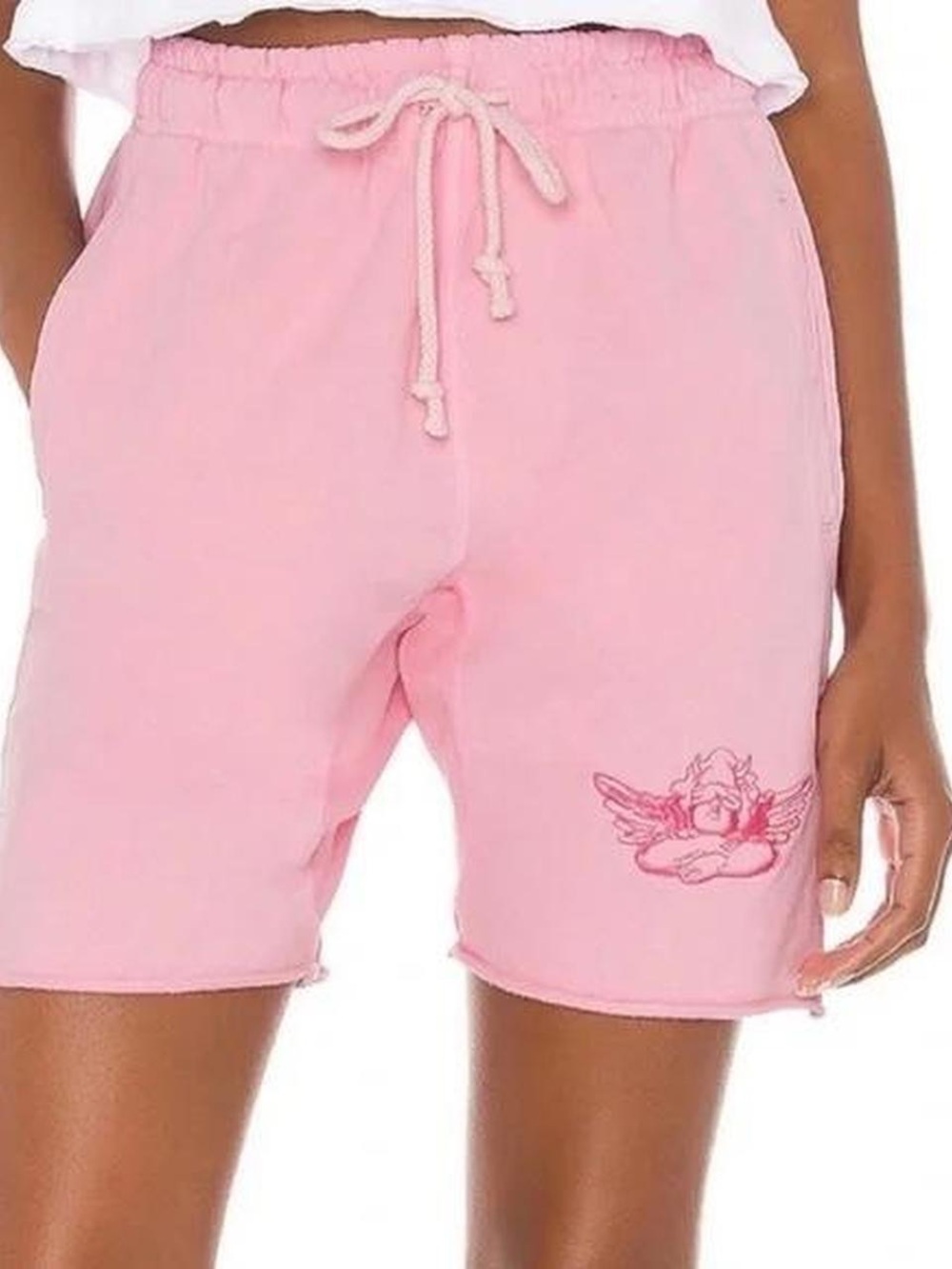 BOYS LIE V3 Shorts in Baby Pink 🩷